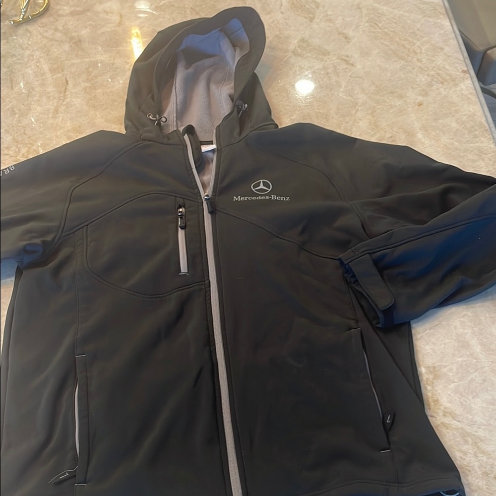 Black Mercedes-Benz Jacket